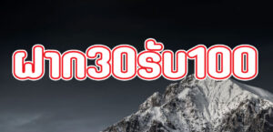 ฝาก30รับ100